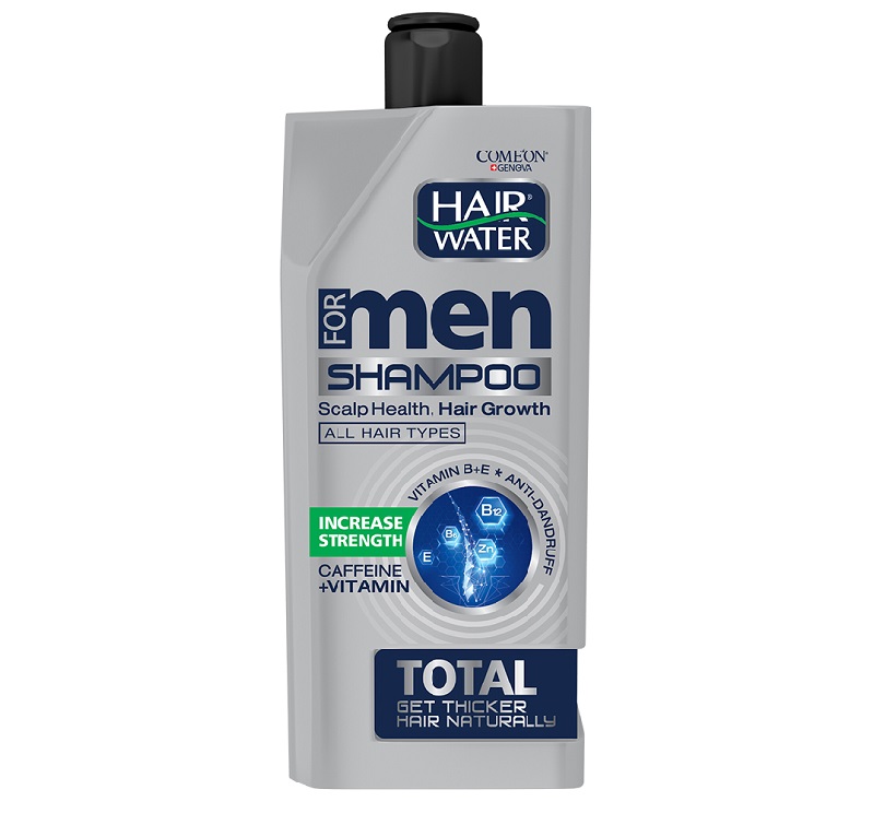 1 شامپو مردانه ضدشوره و تقویت کننده هیر واتر کامان 